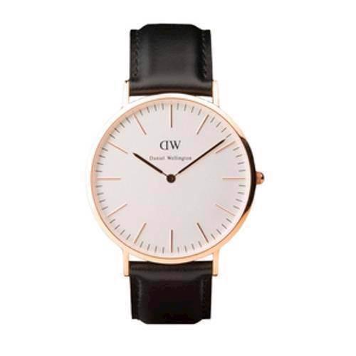 Image of Daniel Wellington Sheffield rosa forgyldt dame ur, 0508DW